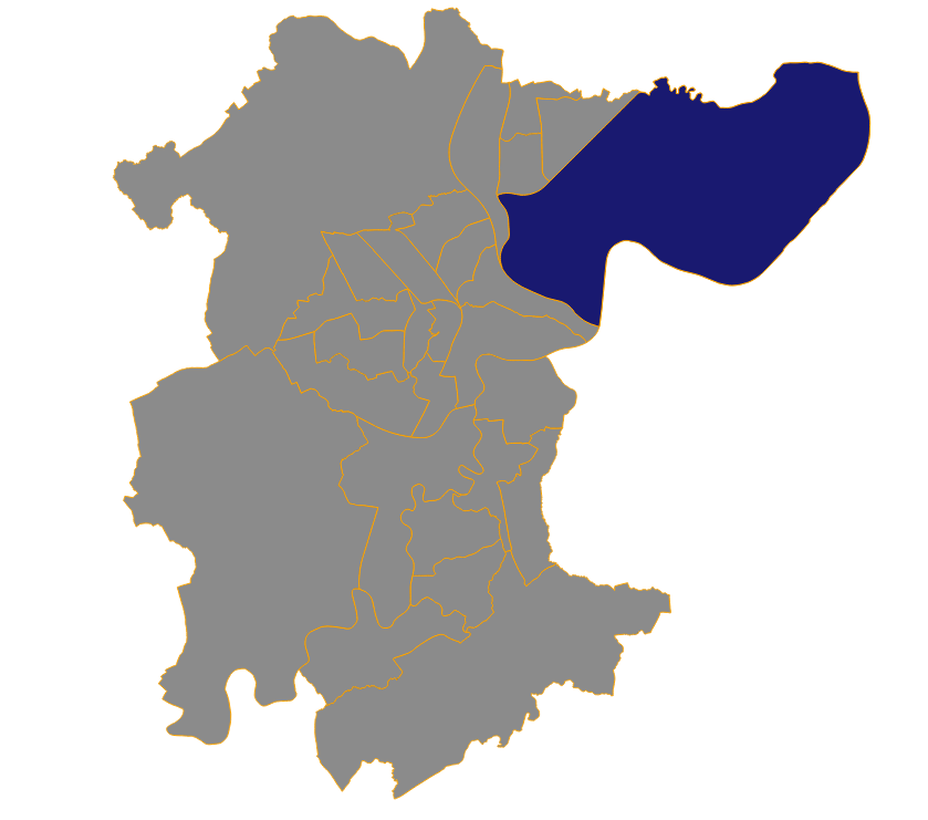 Area map of the Billingham South Ward