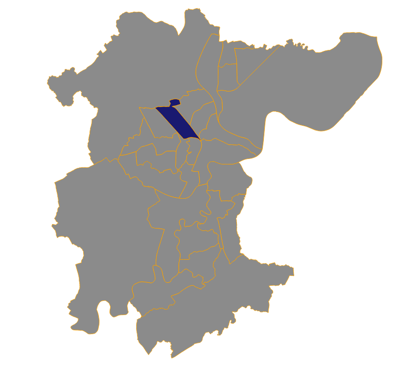 Area map of the Roseworth Ward